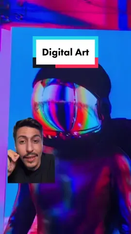 Replying to @reeallarisky Bahas seni digital biar seru, menurut lo bisa digital art gimana? #digital #seni #billmohdor 