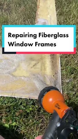 Sometimes experience is the only way to learn.  Removed these fiberglass window frames - then washed and repaired them. Next step will be finishing any fiberglass patching that may be needed, then painting them.  #retrocampertrailer #retrocamper #girlcamper #camptrailer #niewiadown126 #fiberglassrepair 