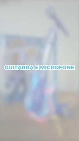 Guitarra e Microfone de Brinquedo 🎤🎸 www.glumi.com.br . . . . . #fyy #foryou #brinquedos 