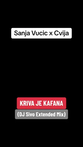 @SANJA VUCIC🌸 @Cvija #krivajekafana #sanjavucic #cvija #balkan #balkandj #remix #2023 #djsivo #kriva #je #kafana #hit 