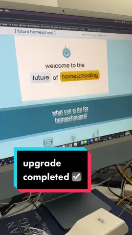 a quick plug for the sweet new landing page my wife Sam helped me with 🤩 lmk what you think! #homeschoolresources 