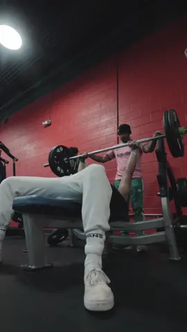 NEW BENCH PR (230) ☑️ (a little sloppy, but still working on my form) #GymTok #benchpress #prday #fypシ 