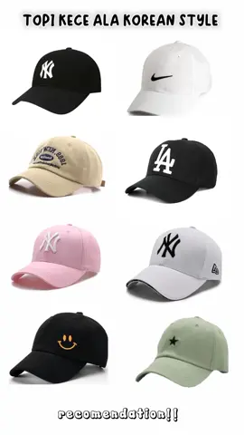topi kece ala cewe korea 😻😻 #topikorea  #topibaseball  #koreanstyle  #outfitstyle  #fypシ 