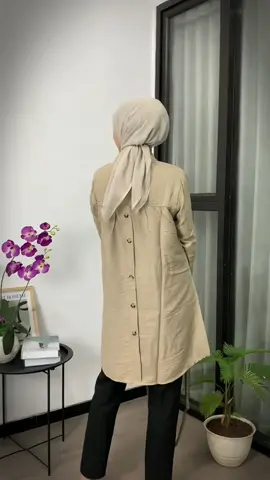 tunik kancing depan belakang☺#tunikmurah #tunikkekinian #tunikcantik #klikkeranjangkuning #tiktokshopindonesia 