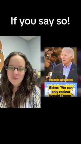 #duet with @TeamPatriots2024  #trump #fjb #fyp #vote #stupid #votetrump #wow #haha #idiot 