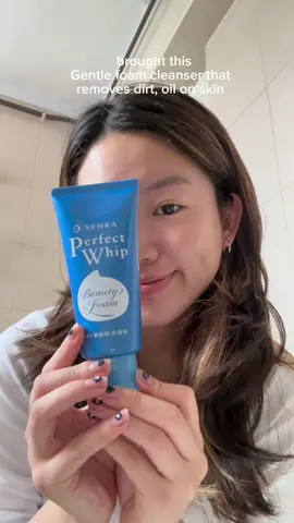 (⁎⁍̴̛ᴗ⁍̴̛⁎) Current fav facial cleanser, my skin definitely feels better with every wash. Check it out at Watsons, NTUC, FairPrice, Welcia-BHG, Don Don Donki, or Senka Official Store on Shopee and Lazada! @Hiip - Brands and Influencers  #senkasg #senkaperfectwhip #betterskinwitheverywash #japanesebeauty #sgbeauty #jbeauty #skincare