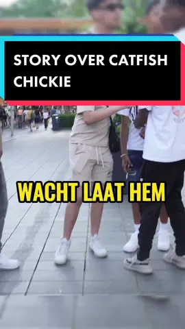 Wat zou jij doen als je catfish chickie tegenkwam ? 👇 #viraal #voorjou #fyp #viral #straatinterviews #fy #rotterdam #lijnbaan #anderhalveman #date #catfish 