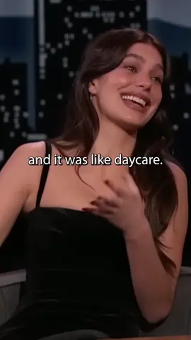 She wanted to ski and shoved her daughter into ski school where she had an accident on her first day. #jimmykimmel #daughter #mother #school #ski 