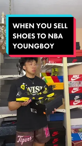 AYY BABO SHH FA ME REAL FAST 😭😭 #sneakertok #sneakerhead #sneakermeetup #sneakerplug #nbayoungboy #stayfocusedfrank 