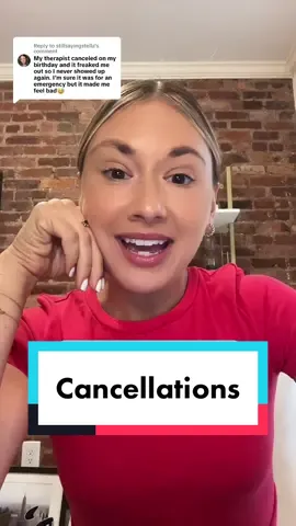 Replying to @stillsayingstella  what I try to do with clients when a cancel comes up from the therapist perspective, although im so sorry you felt this from your experince again 🫶🏻 #onlinetherapist #therapistadvice #nyctherapist #privatepracticetherapist 