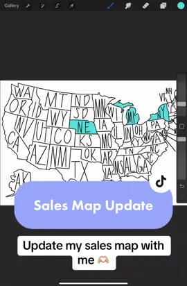 New order to Texas! So many states to fill, can’t wait to look back at this to remember where I started. Thank you for the opportunity ❤️ #businessjourney #SmallBusiness #salesmap #unitedstates #travel #craft 