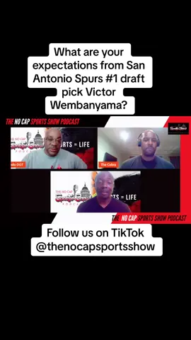 What are your expectations from San Antonio Spurs #1 draft pick Victor Wembanyama?? #tncssp #wheresportsandconvoscollide #dopesportspodcast #victorwembanyama #sanantoniospurs #NBA #generationaltalent #phenom #expectations @Coby Turner @Fredo00777 