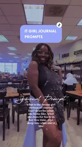 Stop searching to be the “It Girl” or “That Girl” & JUST BE HER. Be YOURSELF. BE ORIGINAL. 📓✍🏽#journalpromptseries #journalpromptchallenge #blackgirlsjournaling #blackgirljournal #selfdiscoveryjourney #blackgirljournalprompts 