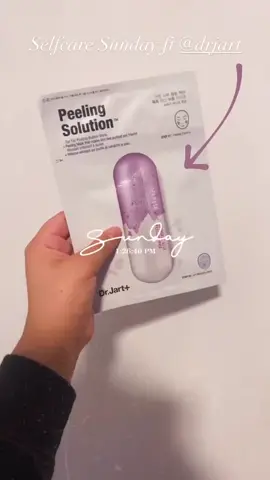 Using this @Dr.Jart+ North America Peeling Solution Mask! #skin #skincare #drjart #sephora #skincareroutine #acne #masking 