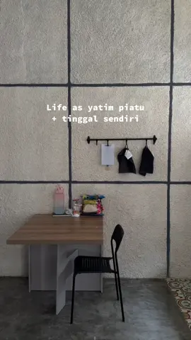 Tinggal sendiri karena kemauan❌ Tinggal sendiri karena keadaan✅ #sololiving #fypシ 