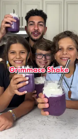 The Grimmace Shake but Healthier 🤩 #icekarim 
