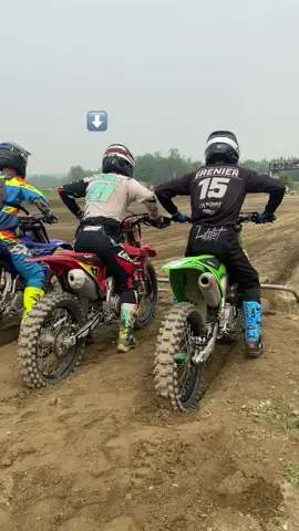 Holeshottttt ( presque )  #racing #motocross #motocoach #technique #starts 