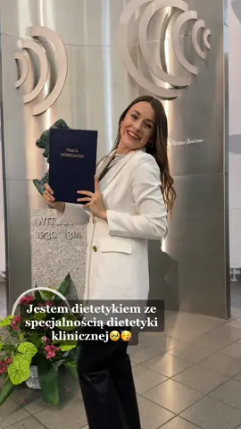 Moje marzenie się spełniło i mam otwartą drogę na magisterkę🥳♥️ #dietetyk #dietetykkliniczny 