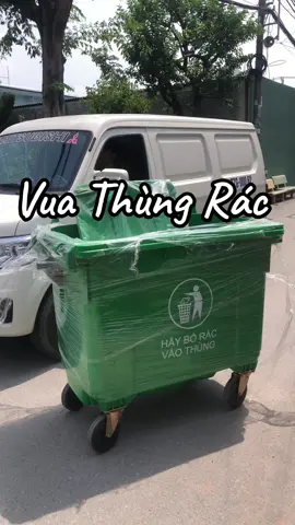 Thùng rác môi trường 660lit #thungracinox #thungraccongnghiep #thungracmoitruong #thungracnhua #xuhuongtiktok #vuathungrac #xuhuong 