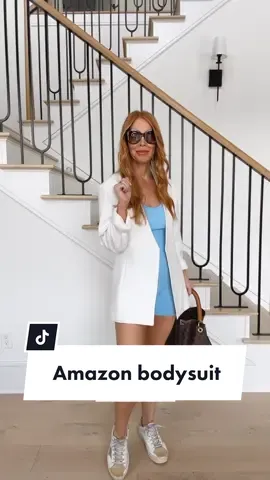 Viral #amazonfinds bodysuit styled 3 ways! Link in bio to shop https://liketk.it/4cMgC #amazonhaul #summeroutfits #momstyle #over40 