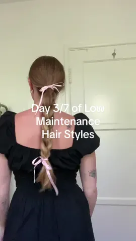 loved this easy hair style! 🎀 dont forget to save your ribbons!