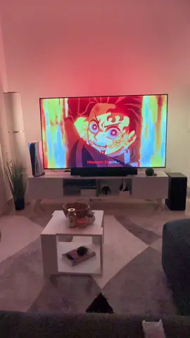 Demon slayer 😍 TV 4k Led lightstrip experience… #anime #demonslayer #playstation #animetiktok #animebrasil #ledlights #tvledlights #animeedit #animefan #demonslayeredit #fypシ゚viral 