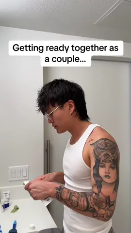 How do they get ready so fast? 🤯 #andyandmichelle 
