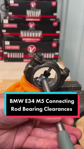 #craftsmanpartner #gifted BMW E34 M5 Rod Bearing Clearances #mechanic #technician #cars #automotive #restoration #bmw #bmwe34 #bmwm5 #mechanicsoftiktok #techniciansoftiktok #cartok 