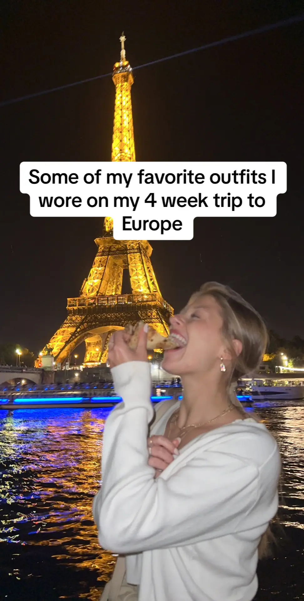 I WAY overpacked for this trip, but it was perfect. #europeansummer #europeoutfits #outfitideas #traveltips 