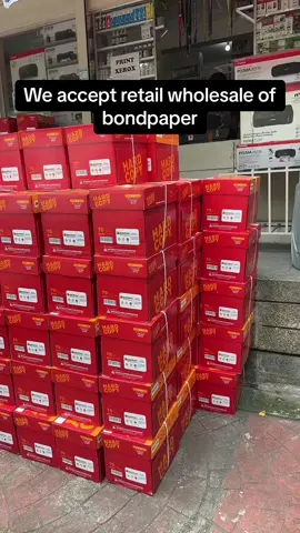 For your printing needs, like bond paper and ink. We accept retail wholesale of bondpaper. Hardcopy 500pcs per ream. 70gsm or subs 20. #bondpaper#sub2070gsmcopypaper#hardcopy#printingbusiness#fypwholesale#retail 