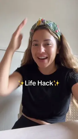 Here’s a little life hack #hairtutorial 