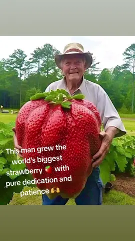 #fyp #biggeststrawberry 
