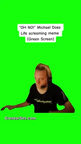 “OH NO!” Michael Does Life screaming meme (Green Screen) #OhNo #michaeldoeslife #starfielddoeslife #starfield #cyberpunk #greenscreen #template #greenscreenvideo 