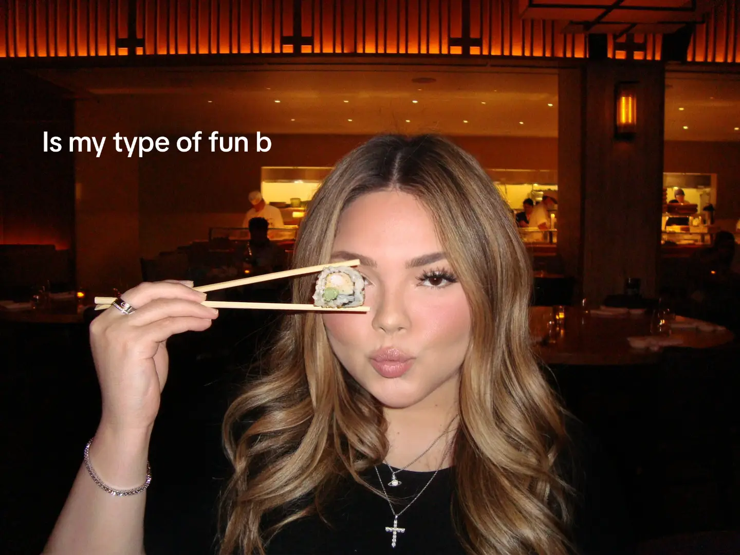 my type of fun 🍣🍸 jus posted these on insta! follow me @ ashleeymariee28 🥰 #trend #fyp #viral #nobu #houstontx #mytypeoffun #trending  