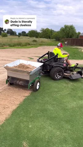 Replying to @Admin  Clueless Lawncare - Part 1. Tune in tomorrow.