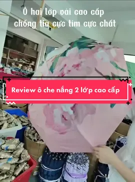 Mẫu ô 2 lớp, hoạ tiết ô được in 2 mặt công nghệ kĩ thuật số. Vừa đi nắng, đi mưa lại còn thời trang phù hợp cho các chị em. #odu #duchemua #ôdutudong #ôchenắng 
