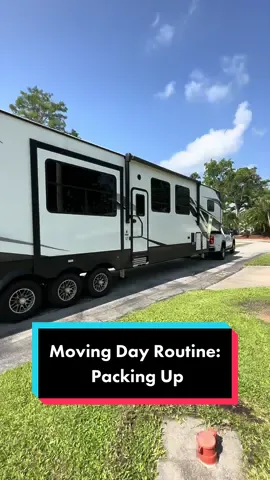 Getting everything packed up and ready to go is the hard part of traveling full time but it is so worth it because we can have a new backyard as often as we want 😍 #RV #RVLiving #RVLife #RVFamily #FullTimeRV #FullTimeFamily #ToyHauler #FifthWheel #Dutchmen #DutchmenVoltageTriton4271 #RVTravelDay #RVMoveDay #RVTravel @Dutchmen RV Company @REESE #ReeseGoosebox #Goosebox #Starlink 