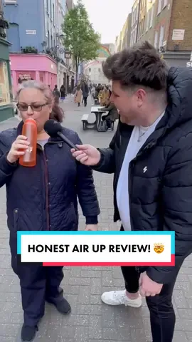 HONEST Air Up review!! 🤯 - wait for her reaction 🤣 @airup #airupuk #airup #LearnOnTikTok AD