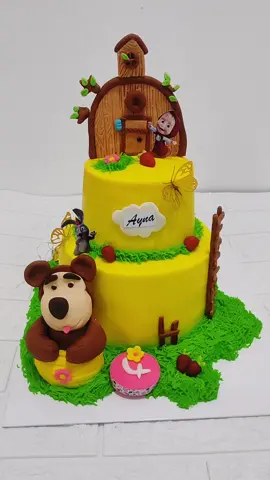 Masha & the bear theme cake Follow  🅱️akesta_delicioustaste  🧑🏻‍🍳https://www.youtube.com/@Bakestaa 🧑🏻‍🍳tiktok.com/@bakesta_delicioustaste 🧑🏻‍🍳https://instagram.com/bakesta_delicioustaste_?igshid=MzNlNGNkZWQ4Mg== 🧑🏻‍🍳https://www.facebook.com/humai123?mibextid=ZbWKwL