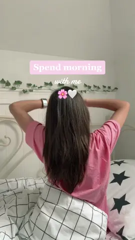 Spend morning with me🌸🤍 #aesthetic #routine #morning #preppy #productive #healthy 