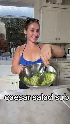 @Mortadella Head  what is it about going to the beach/pool that makes you want to eat a sandwich after #caesarsalad #sandwich #sandwichtiktok #saladrecipe #saladsoftiktok  