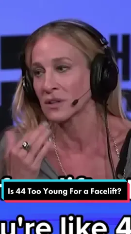Is 44 too young for a facelift?  — Some celebrities are getting brutally honest about aging. First, Sarah Jessica Parker, who is 58, talked about if she’d go under the knife on ‘The Howard Stern Show.’ DBL’s Erica Cobb explains that beauty techniques are appealing to younger people these days. #aging #sarahjessicaparker #spj #howardsternshow #facelift 
