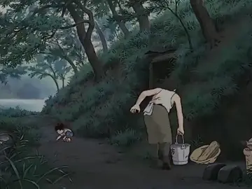 perjuangan kakak beradik untuk bertahan hidup #graveofthefireflies #anime #setsuko #fyp #sad 