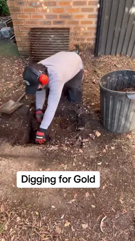 Insanely deep! #dig #digging #plumbing #echotoolsaustralia #nathanslawnsandgardens #asmr #landscaping #Home #houseoftiktok 