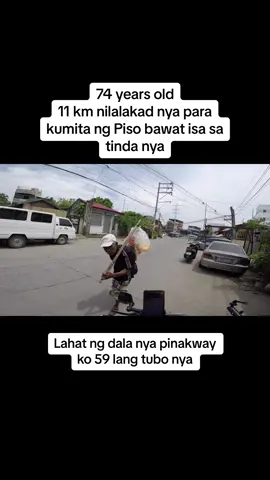 Grabe ang layo nilalakad ni lolo 11km araw araw umulan bumagyo #fyp #fypシ #Foryou #foryoupage #DengDanupanTV #viral 