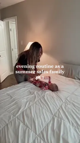 pt 1: our evening routine as a summer sales family!! #foryou #fyp #summersales #family #eveningroutine #babies #bedtime #bedtimeroutine 