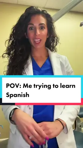 This Buffalo girl NEVER thought she would be the one to own a dental office that has predominantly Spanish speaking patients. But I wouldn’t change it for the world!  I still have a long way to go and am FAR from fluent but I wouldn’t change it for the world. My office and my patients have been the best way to learn Spanish as it’s forced me into speaking it everyday. I’m so grateful for my bilingual staff who continually translate for me when I mess up and my amazing patients who so graciously help me learn!  • • • #dentistoffice #dentist #spanish #spanishspeaker #spanishdentist #miamidentist 