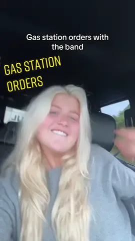 Gas station orderssss!