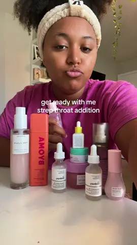 i cannot take my voice seriously… i hate strep throat #grwm #storytime #grwmstorytime #skincareroutine #glowyskin #katiefang 