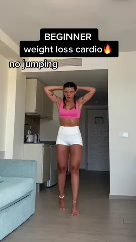 Beginner Weight Loss Journey!  At home workout, no jumping and no noise! You can also perform it in the hotel room if you’re on holidays #hiitworkout  #weightlosstipsforwomen #athomeworkout #beginnerworkout  #fatburningworkouts 